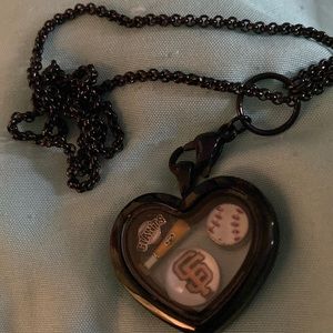 Giants floating locket